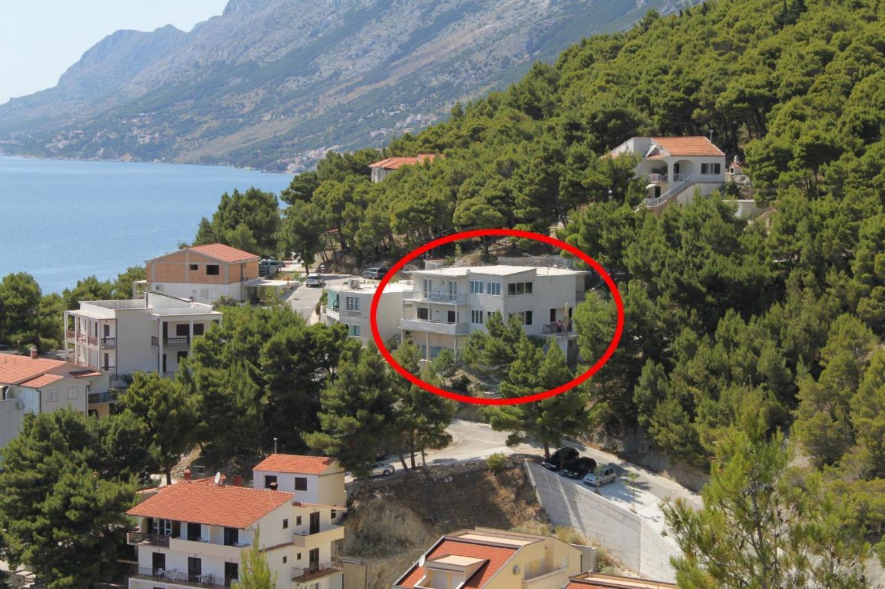 Apartments And Rooms With Parking Space Brela, Makarska - 6895 Exterior foto